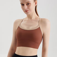 Colorblock Adjustable Sports Bra