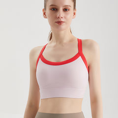 Colorblock Adjustable Sports Bra