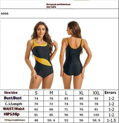 Boltoo Black And Red One Piece Swimsuit2861