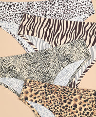 Animal print underwear65477