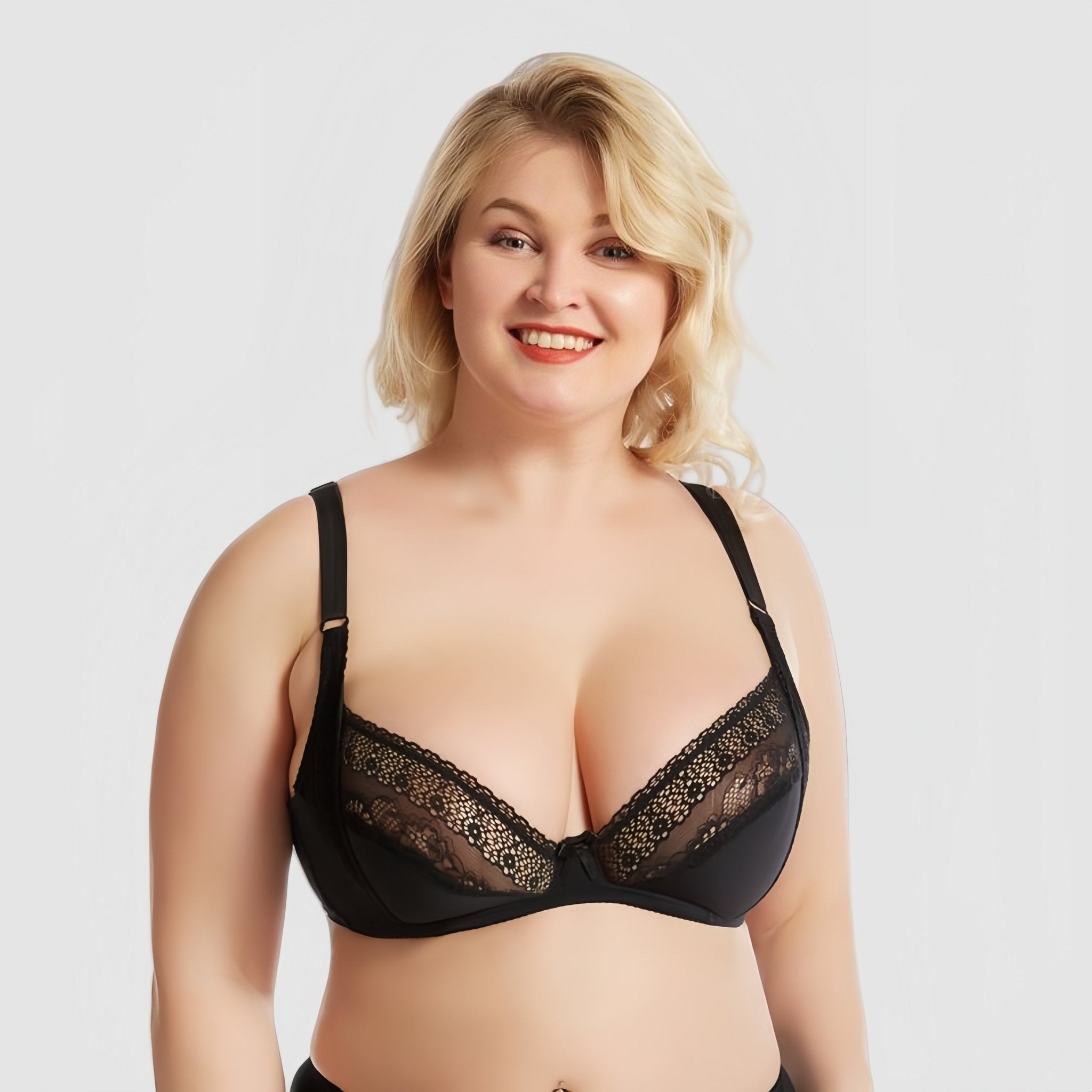 Boltoo Lace Full Coverage Bra6019 - bl - 1