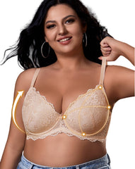 Boltoo Lace Push Up Bra454545