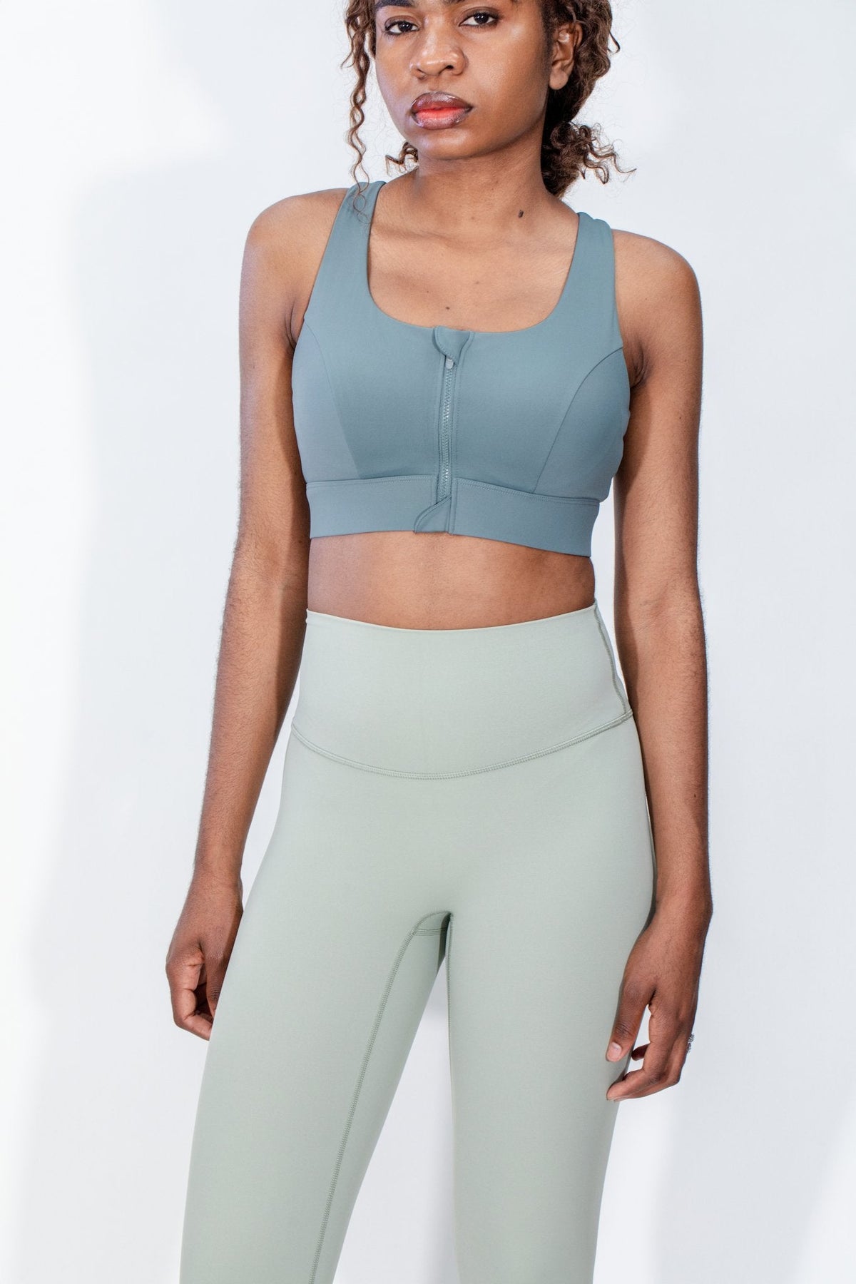 Front Zip Adjustable Sports Bra51542