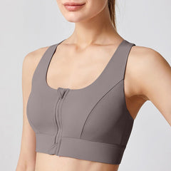 Front Zip Adjustable Sports Bra52182