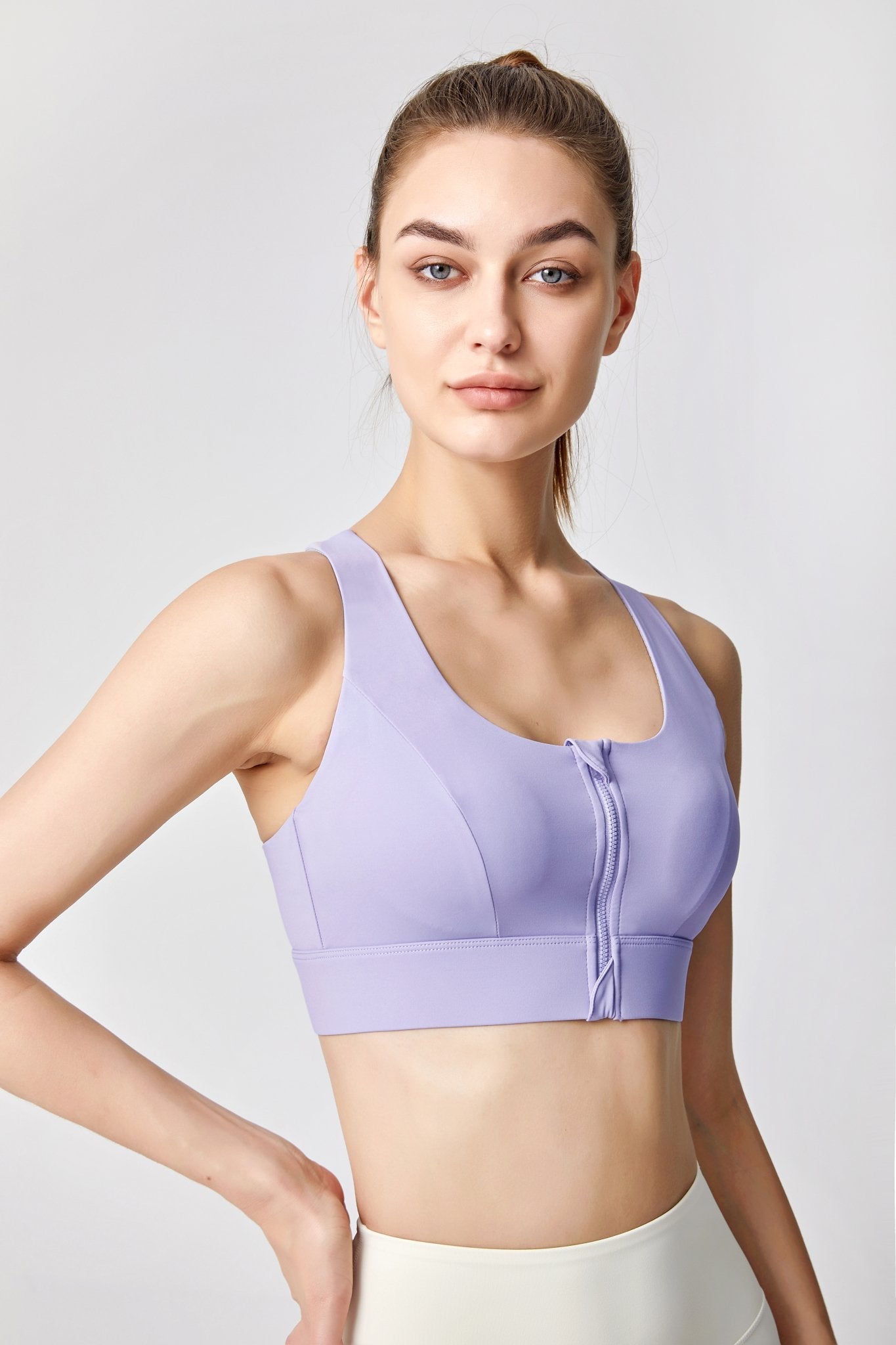 Front Zip Adjustable Sports Bra56285