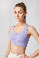 Front Zip Adjustable Sports Bra56285