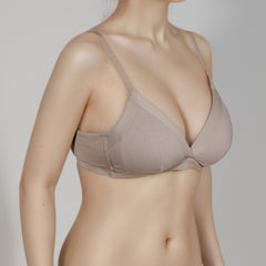 Silk triangle cup bra54624