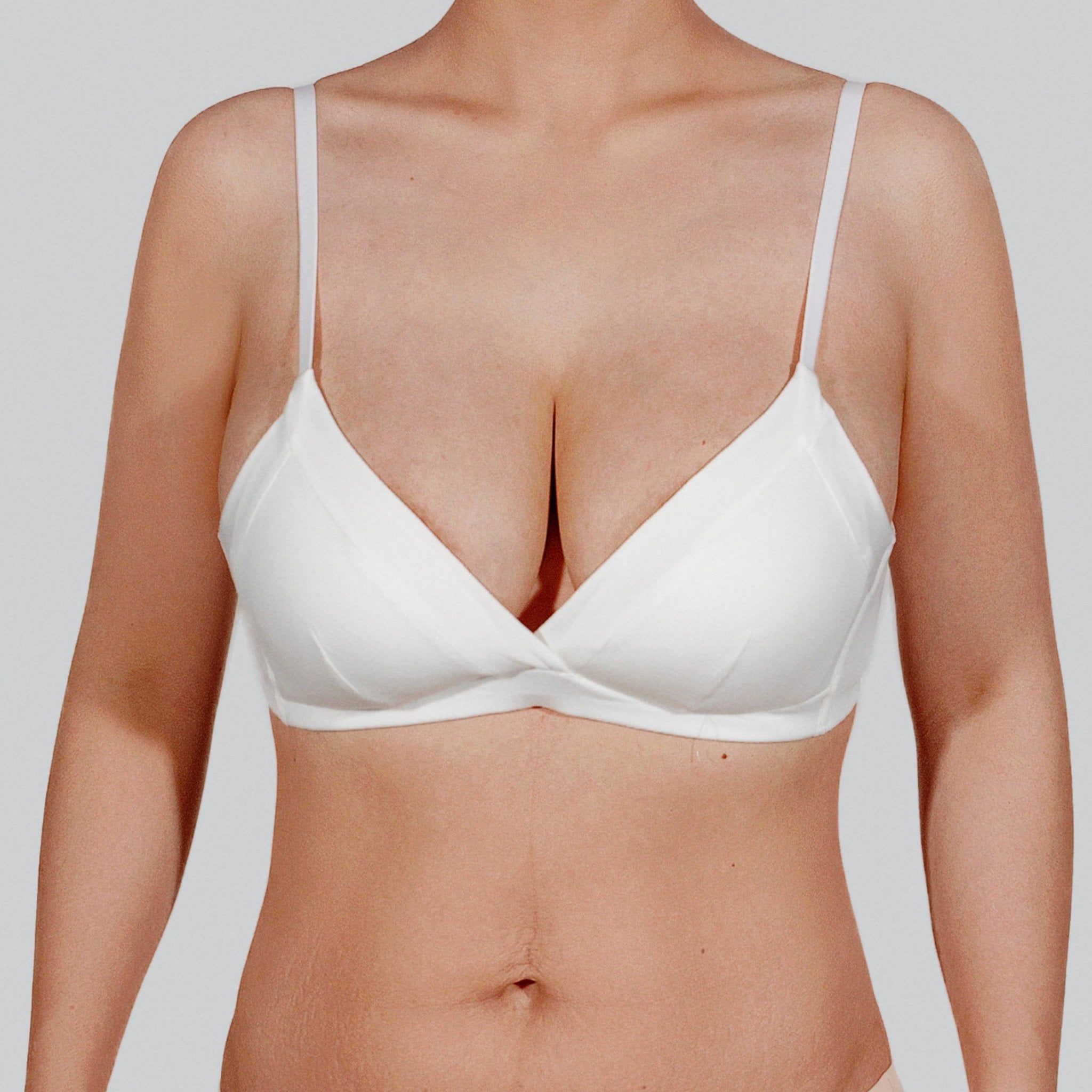 Silk triangle cup bra68454