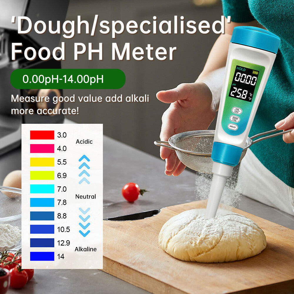 food ph meter - in use real-world setting | YINMIK UK