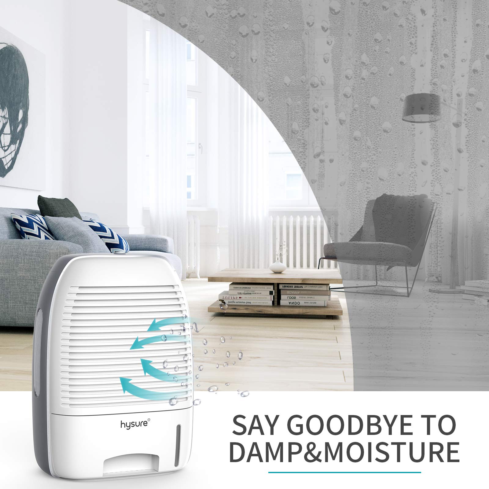 dehumidifier - alternate angle side view | PRBRZDH UK