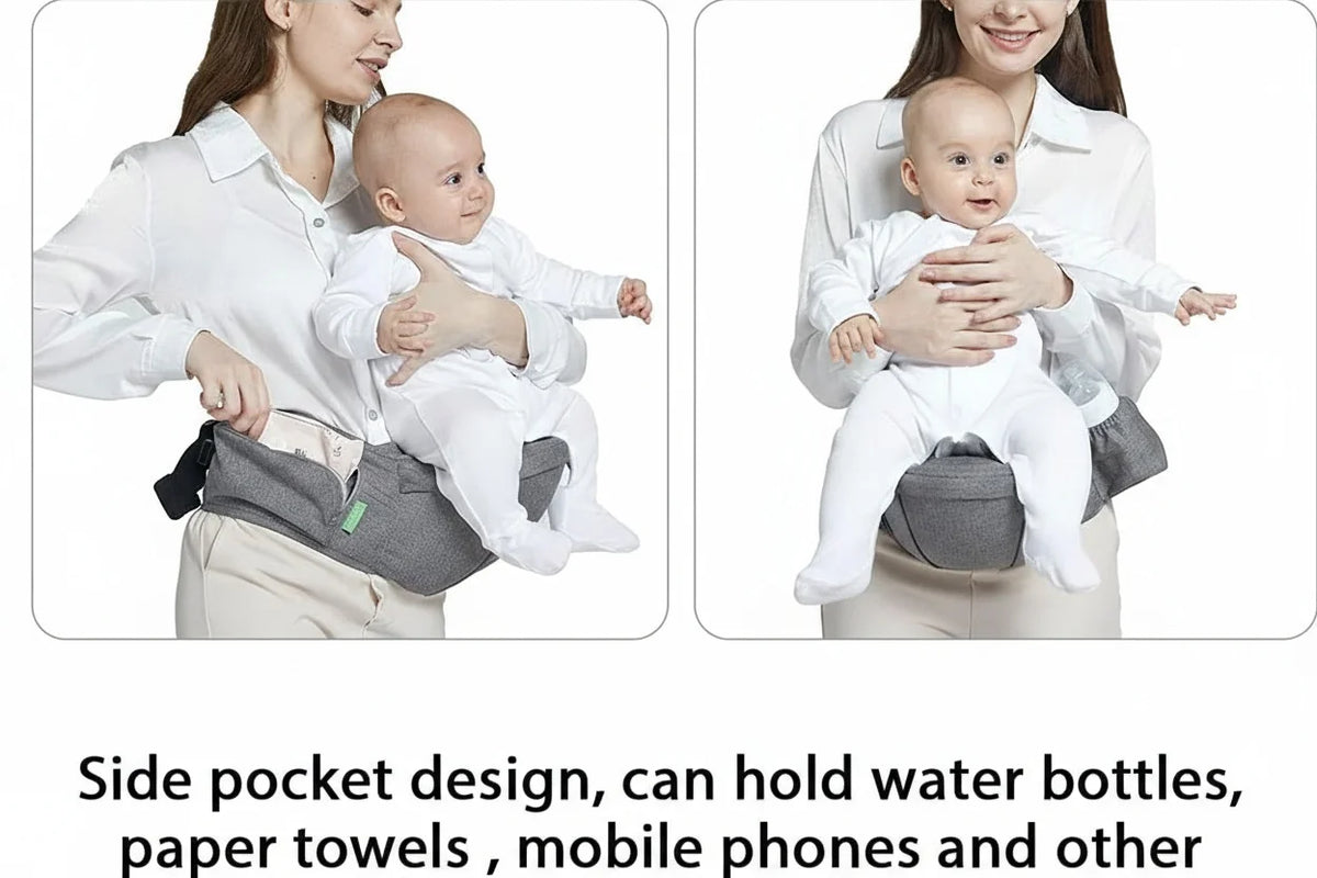 CUDDLESEAT Baby Hip Stool, Ergonomic Multifunctional Baby Carrier for Babies from 0-36 Months