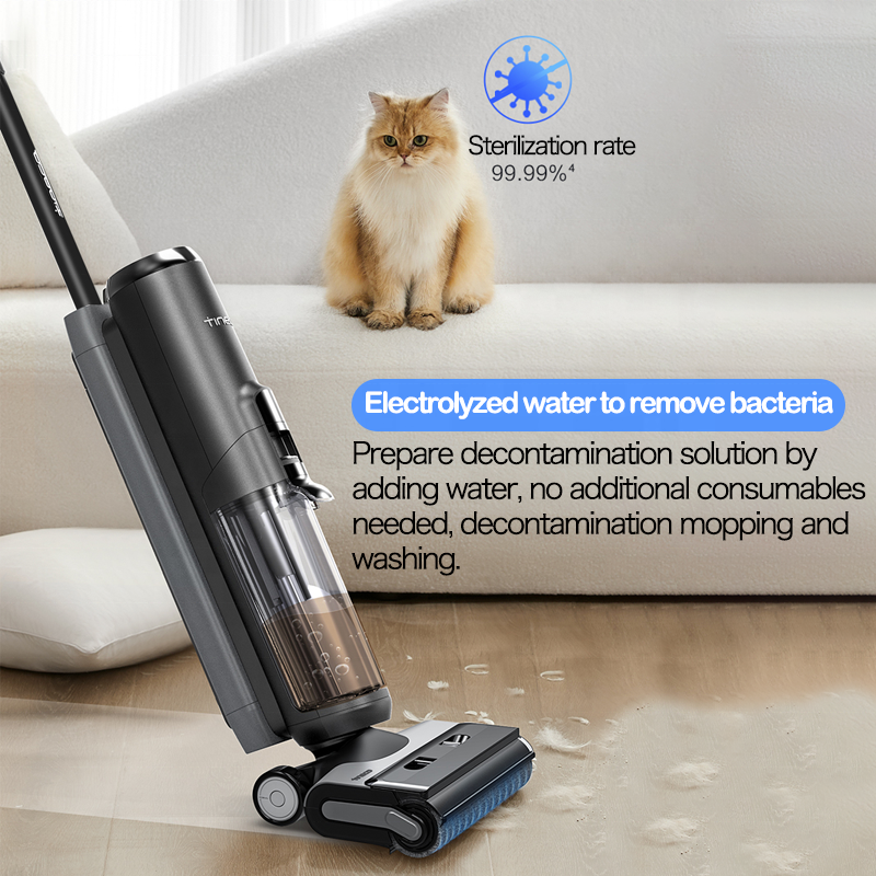 vacuum cleaner - close-up detail and build quality | TINECOVAC UK