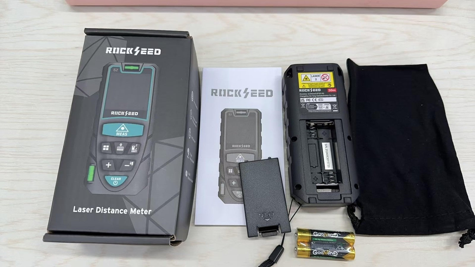 electronic distance meter - complete package contents | RCKSDLT UK