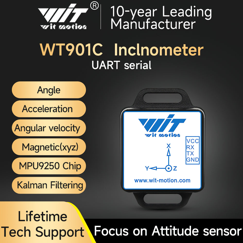 wireless 9 axis accelerometer arduino compati - size reference comparison | WITMOTIONSENSOR UK