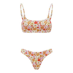 Boltoo Orange Flower BikiniYB096