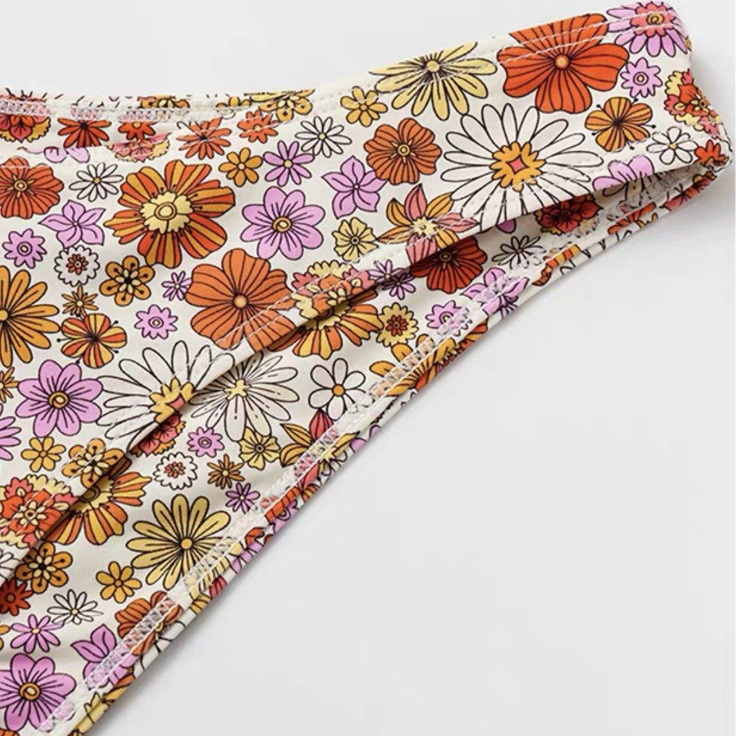 Boltoo Orange Flower BikiniYB096