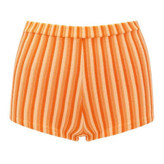 Boltoo - Boltoo Orange Stripes BikiniBeach Swimwear