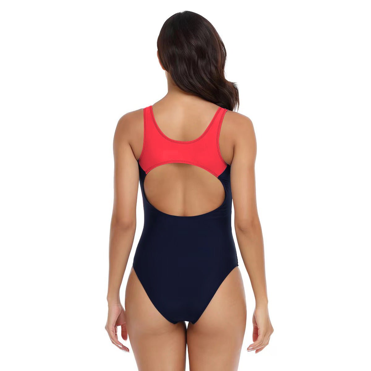 Boltoo - Boltoo Racer Back Color Block SwimsuitBeachwear