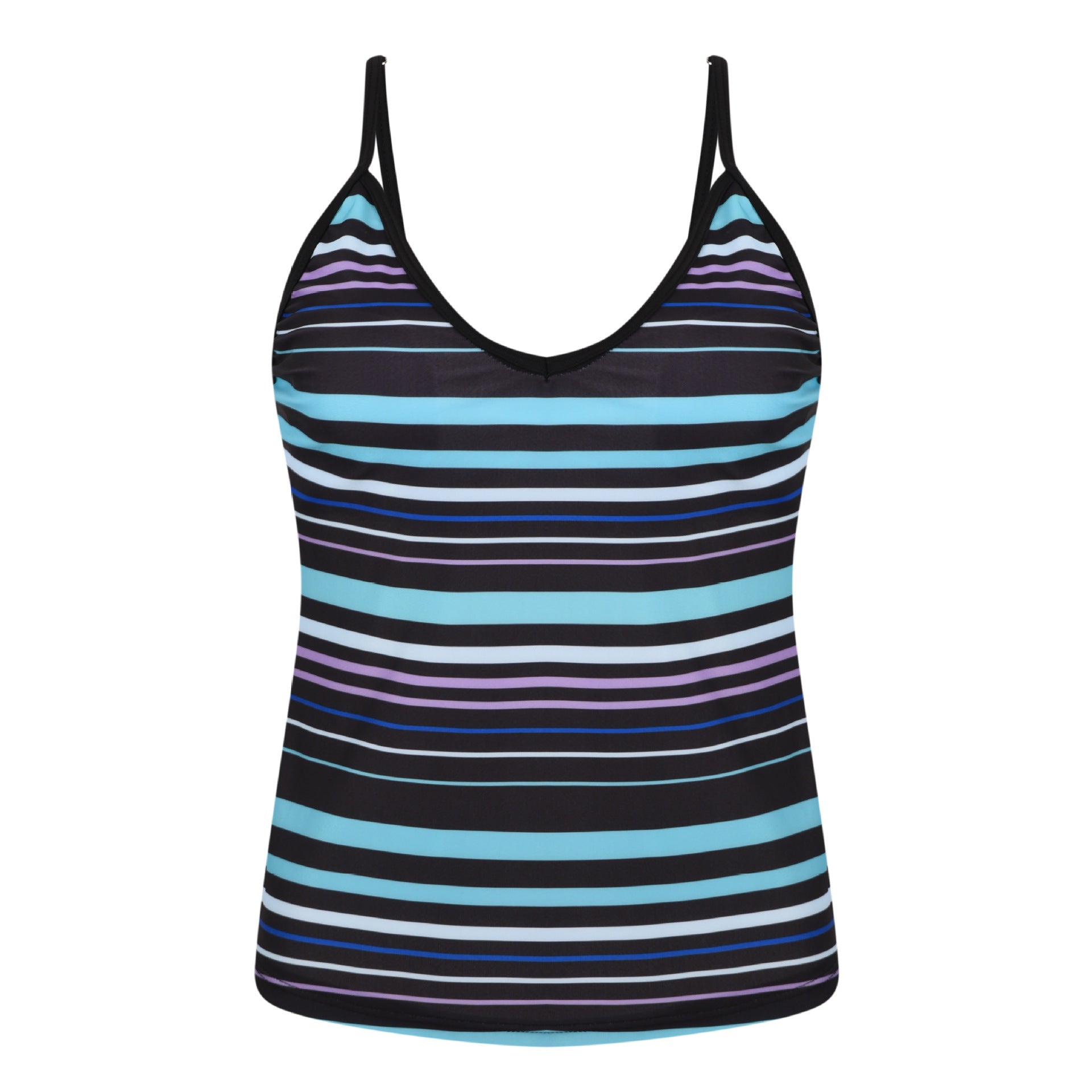 Boltoo Split Flat Stripe Boxer Shorts Tankini2202 - Stripe - M