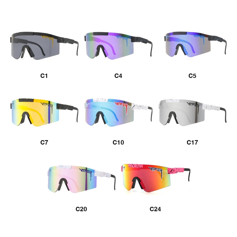 Viper Wraparound Sports Sunglasses | Lightweight Cycling & Running Shades
